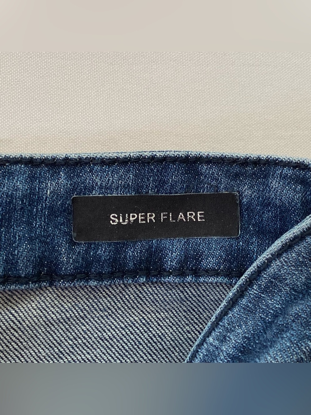 Judy Blue Embroidered Sabrina Star Super Flare Denim Jeans 28 California Casual - Picture 11 of 16